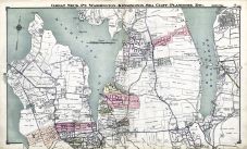 Geat Neck, Point Washington, Kensington, Sea Cliff, Plandon, Nassau County 1914 Long Island